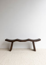 Wave Bench / Walnut