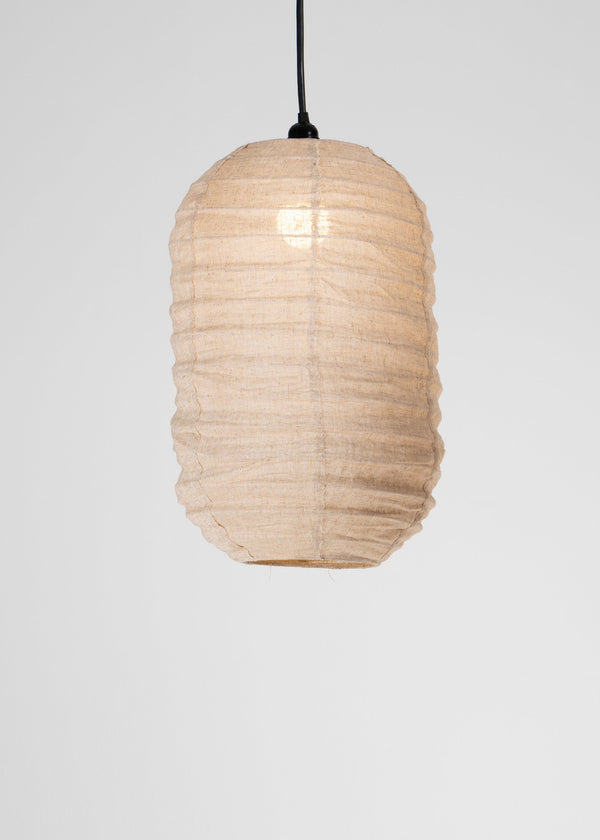 Shanti Linen Lantern / Natural
