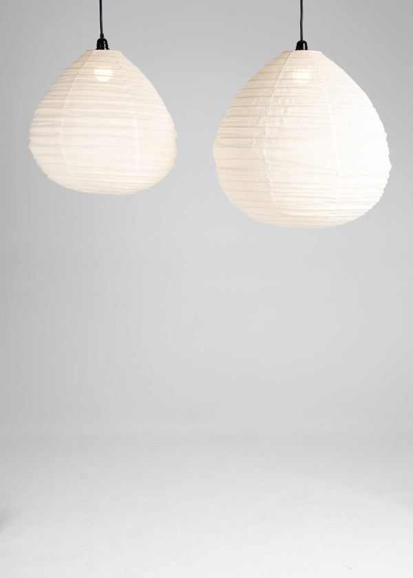 Malam Linen Lantern / Off White