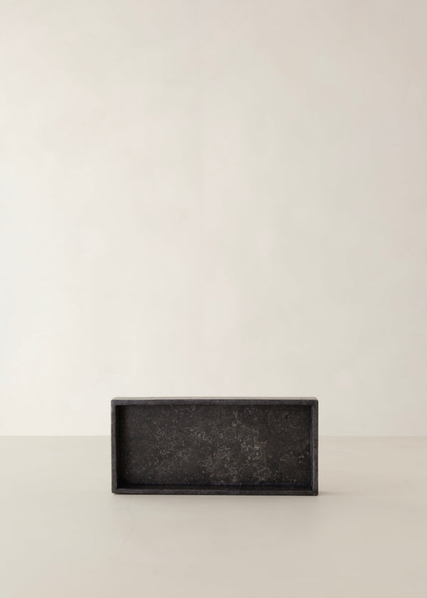 Jiro Marble Tray / Black