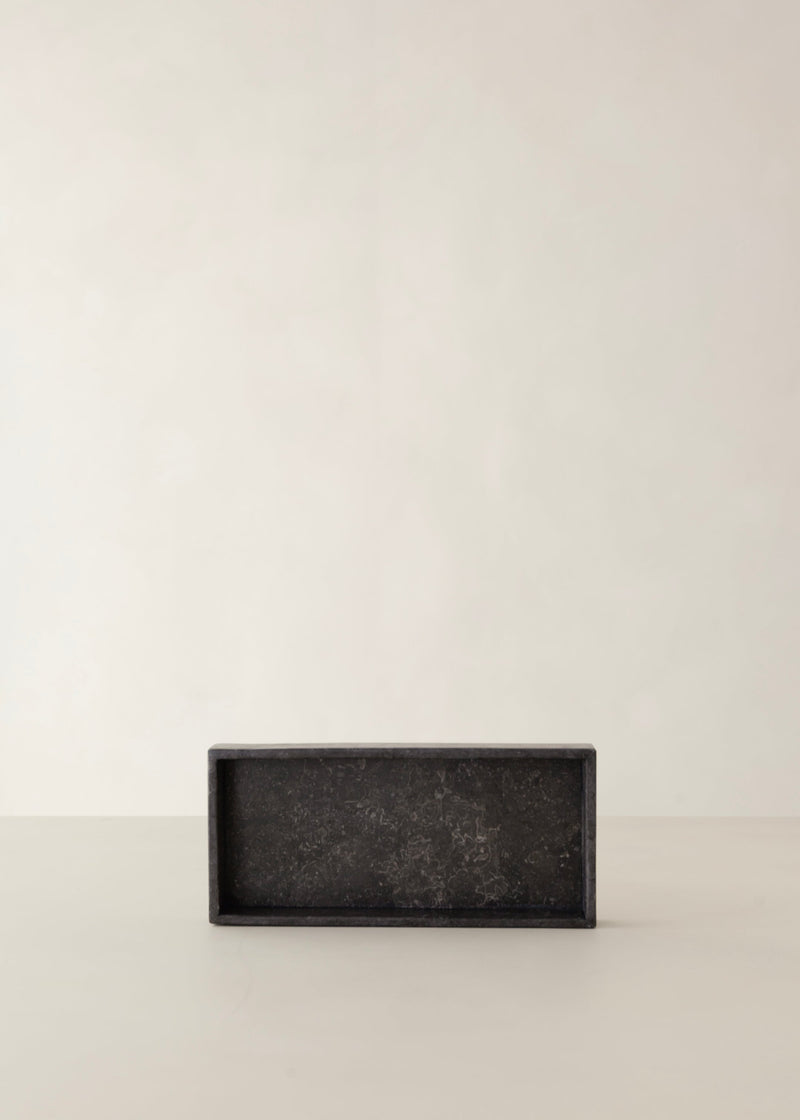 Jiro Marble Tray / Black