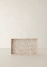 Jiro Marble Tray / Cream