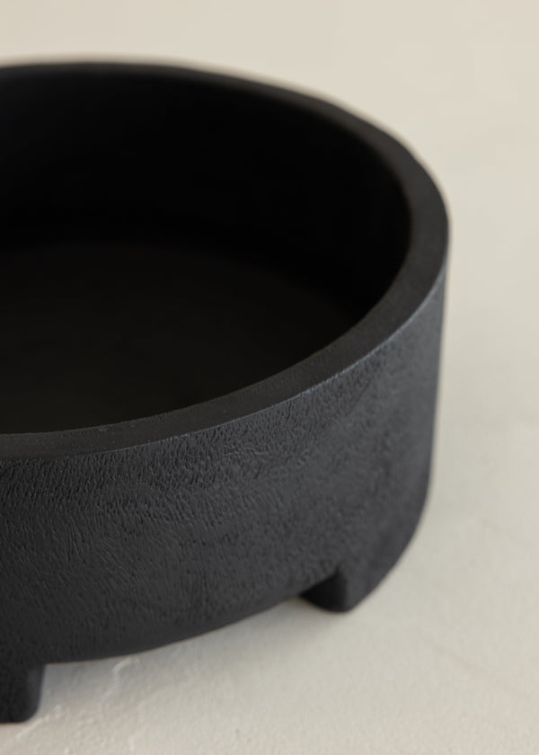 Hitam Wooden Bowl / Black