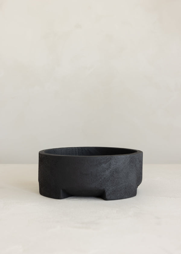 Hitam Wooden Bowl / Black