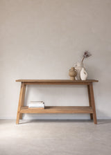 Sara Teak Console / Dark Teak