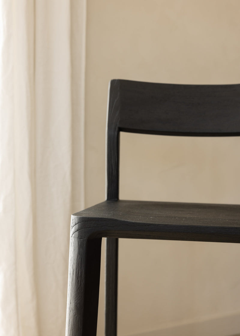 Glide Luxe Bar Stool / Black