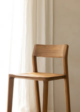 Glide Luxe Bar Stool / Natural