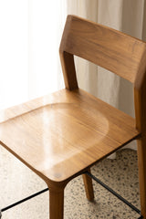 Glide Luxe Bar Stool / Natural