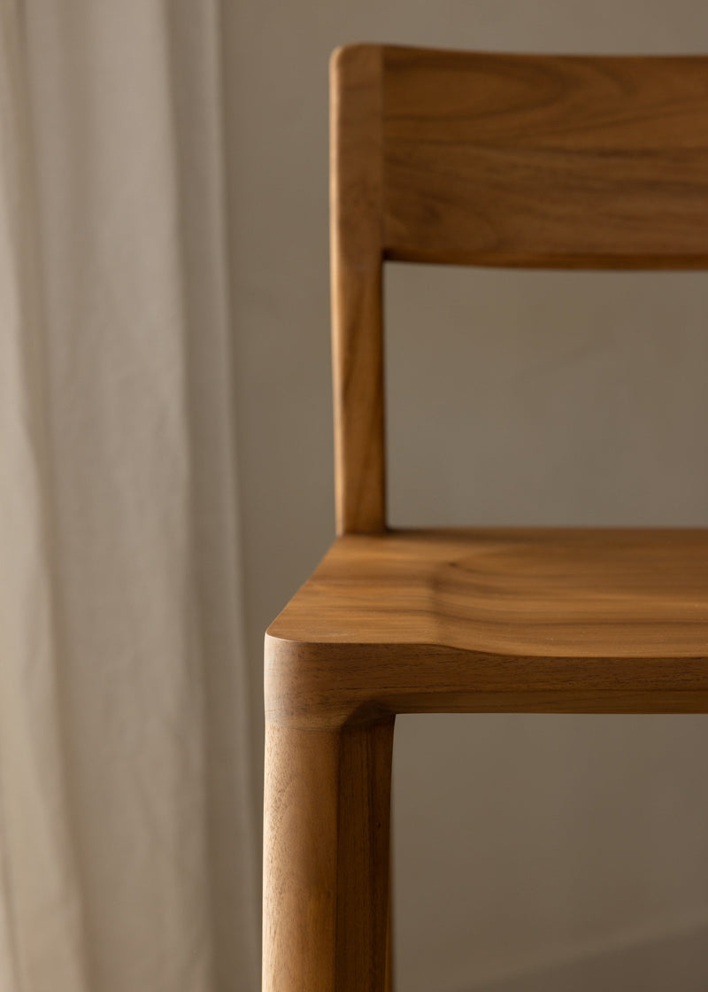 Glide Luxe Bar Stool / Natural