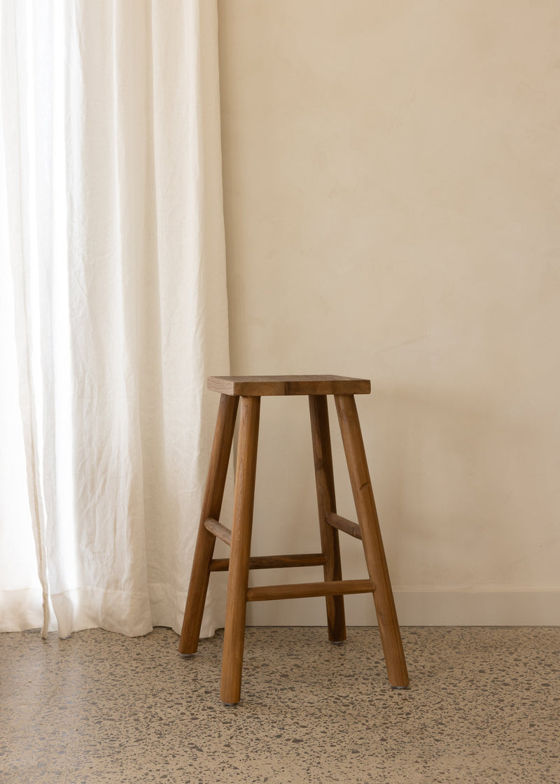 Ravi Stool / Dark Teak