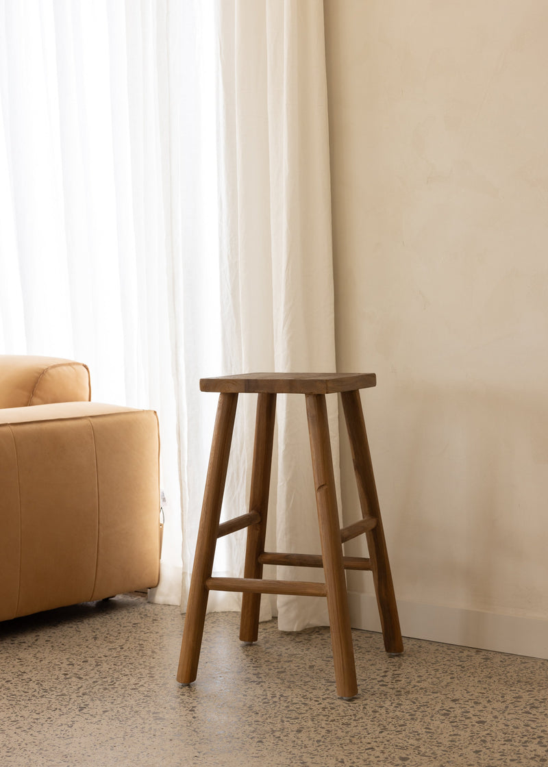 Ravi Stool / Dark Teak