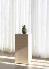 Mirra Plinth / Travertine