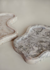 Oda Marble Tray / Cream