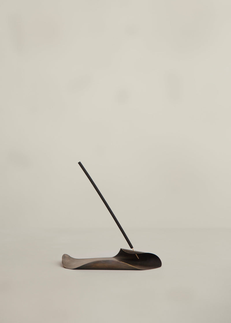 Bulan Brass Incense Holder