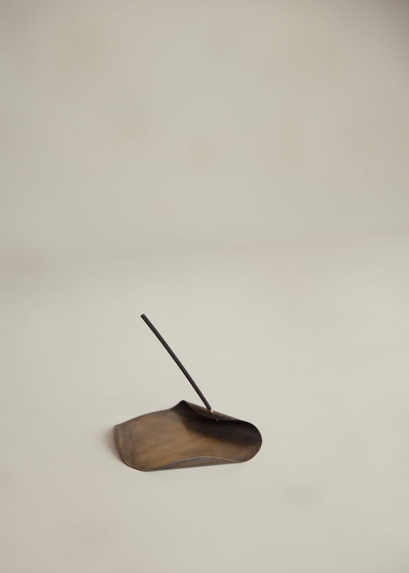 Bulan Brass Incense Holder