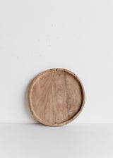 Rustic Round Wooden Tray