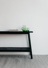 Sara Teak Console / Black