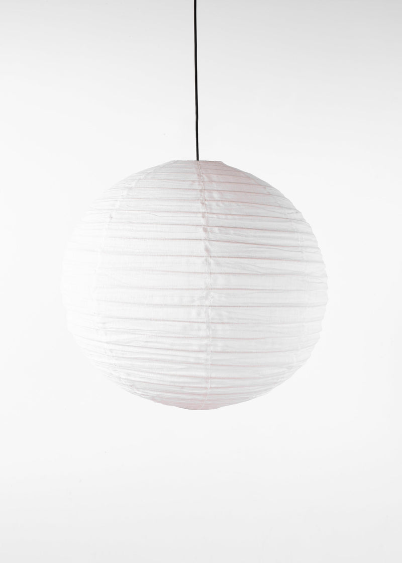 Globe Linen Lantern / Off  White