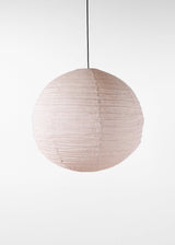 Globe Linen Lantern / Natural