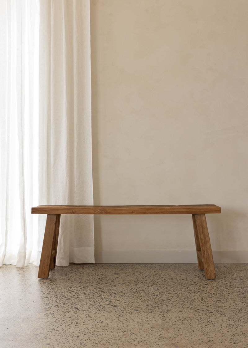 Lila Bench / Dark Teak