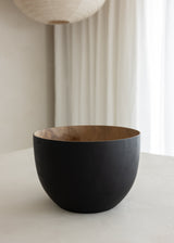 Contrast Teak Bowl