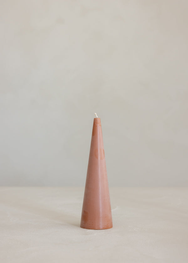 Cone Candle / Cognac