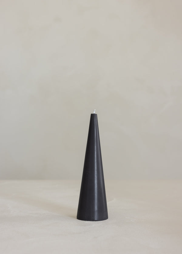 Cone Candle / Black