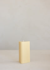 Helix Pillar Candle / Gold