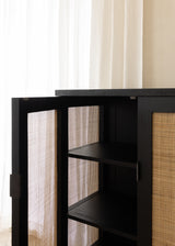 Alba Cabinet / Black & Bleach