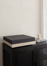 Maku Marble Chess Set / Terracotta and Cream