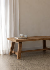 Settler Coffee Table / Dark Teak