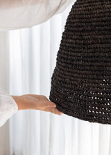 Luno Sisal Pendant / Charcoal