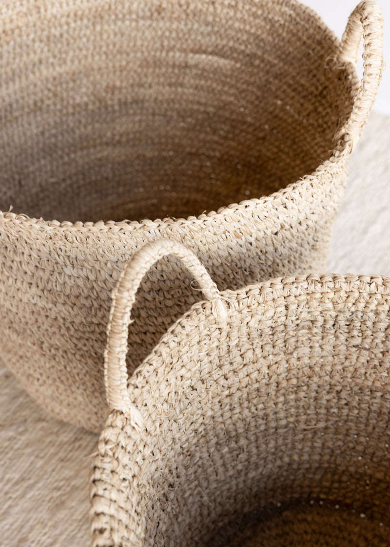 Sisal Basket Set Of 2 / Natural