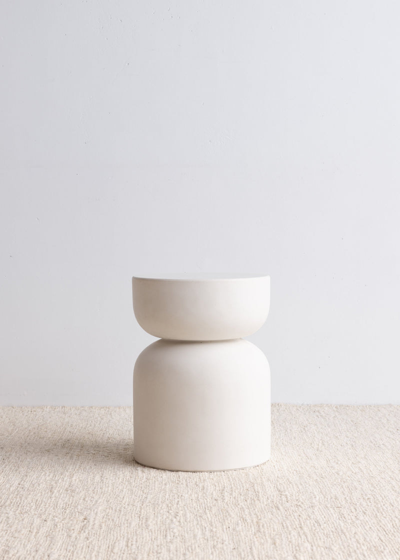 Fred Stone Stool / Bone