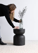 Fred Stone Stool / Charcoal