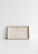 Marble Rectangle Tray / Cream