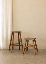 Ravi Stool / Dark Teak