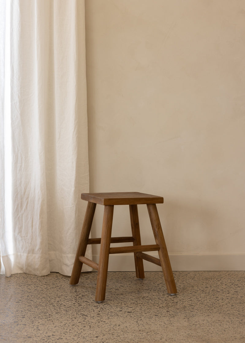 Ravi Stool / Dark Teak