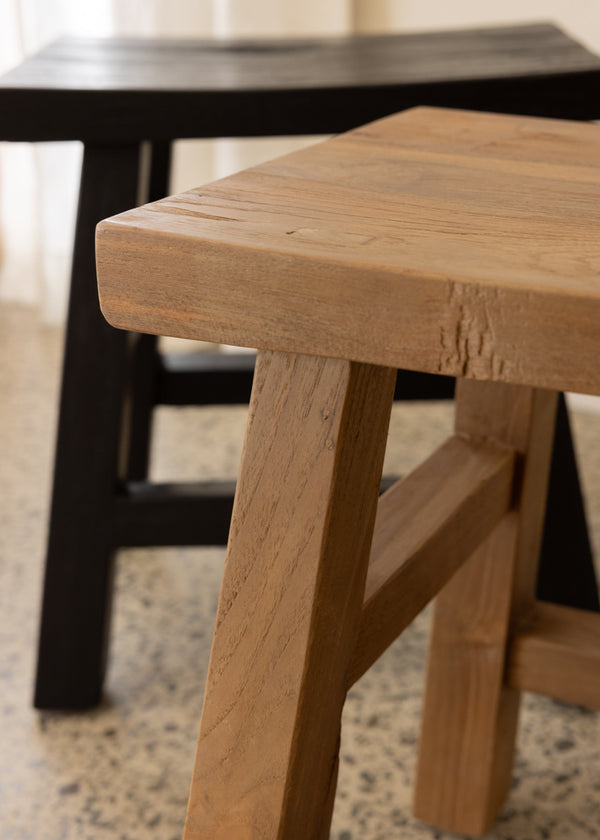 Zuri Stool / Black