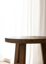 Nook Side Table / Dark Teak