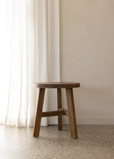 Nook Side Table / Dark Teak