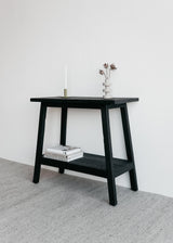 Sara Teak Console / Black