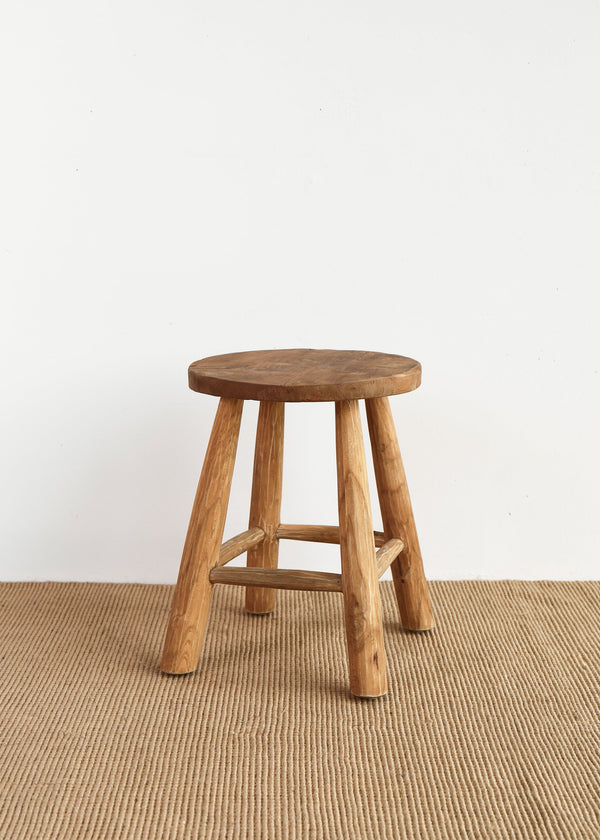 Katie Teak Stool / Natural