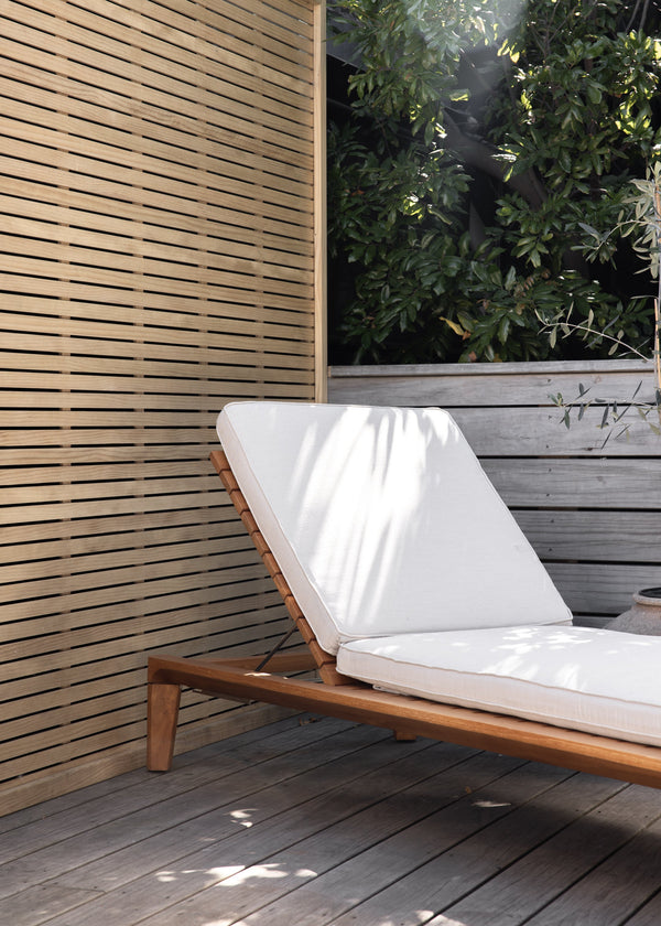 Teak Sun Lounger