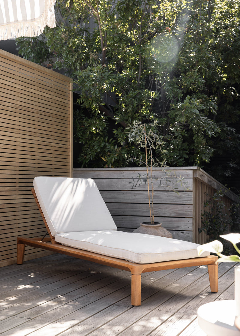 Teak Sun Lounger