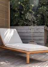 Teak Sun Lounger