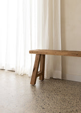 Lila Bench / Dark Teak