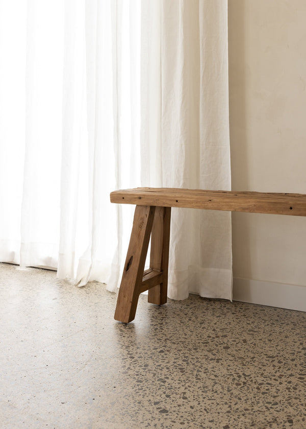 Lila Bench / Dark Teak