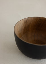 Contrast Teak Bowl