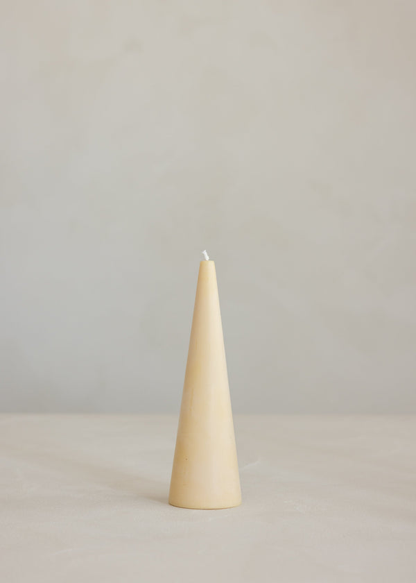 Cone Candle / Gold